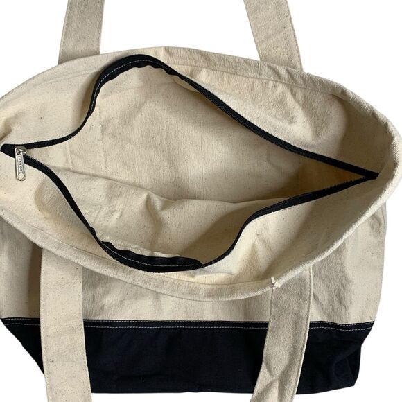 RARE Lady Gaga & Tony Bennett Large Canvas Bag Tote Cheek To Cheek LIVE VIP M&G - Picture 5 of 12